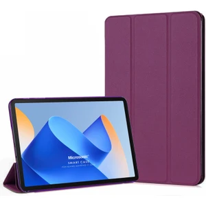 Huawei Matepad 11.5 Kılıf Slim Translucent Back Smart Cover Mor