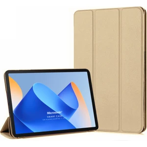 Huawei Matepad 11.5 Kılıf Slim Translucent Back Smart Cover Gold