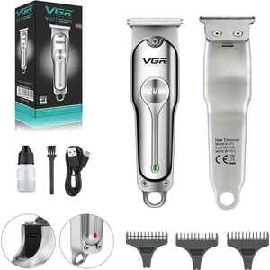 Saç Sakal Tıraş Makinesi Mini Şarjlı Metal Profesyonel Vgr V-071