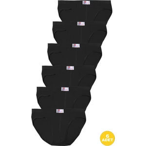 Erkek 6'lı Ekonomik Karışık Slip Külot - Özel Paketinde