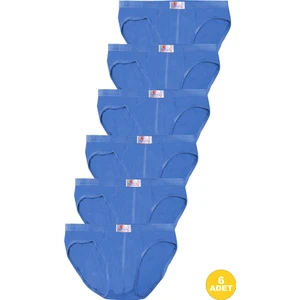 Erkek 6'lı Ekonomik Karışık Slip Külot - Özel Paketinde