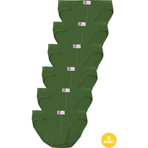 Erkek 6'lı Ekonomik Karışık Slip Külot - Özel Paketinde