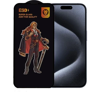 iPhone 15 Pro Max Anti Statik Ekran Koruyucu Toz Tutmayan Kırılmaz Cam