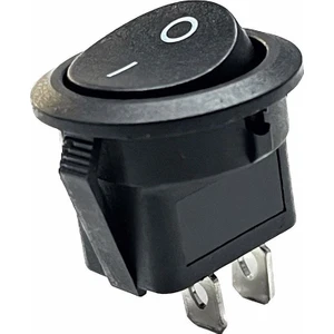 BK Teknoloji 20MM Yuvarlak 2 Pin On/off Işıksız Power Anahtar 2 Adet