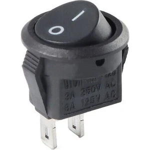 BK Teknoloji 15MM Yuvarlak 2 Pin On/off Işıksız Power Anahtar 2 Adet