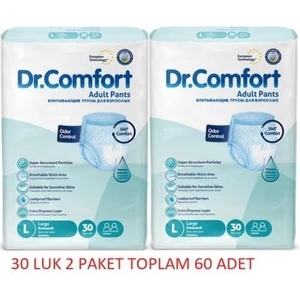 Comfort Külot Hasta Bezi Large 30'lu x 2paket 60 Adet