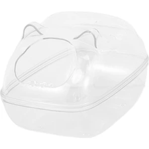 Hamster Kum Banyosu Kabı Kafes Aksesuarları Için Temizle Hamster Tuvalet Küveti Dikdörtgen L (Yurt Dışından)