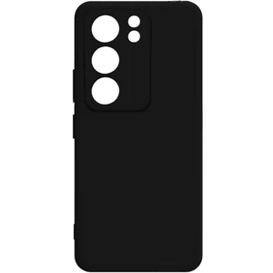 Case 4u Vivo V29 5g Kılıf Kamera Korumalı Mat Renkli Yumuşak Kalın Sağlam Silikon Biye Siyah