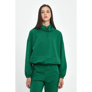 Kadın Norah Orman Yakası Detaylı Regular Fit Sweatshirt