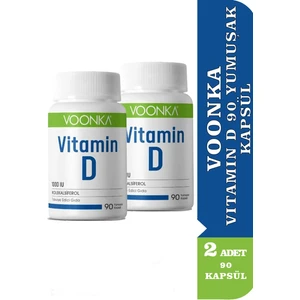 Vitamin D 90 Yumuşak Kapsül 2 Adet