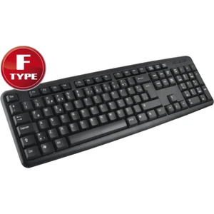 F Klavye USB Kablolu Standart Klavye Başlangıç X2601 F Klavye