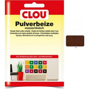 Suda Çözülen Oksit Toz Ahşap BoyasıCLOU Oksit Toz Boya NR:165 Koyu Meşe 12GR