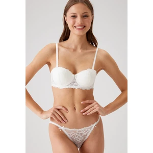 Pierre Cardin 4563 Straplez Push-Up Sütyen Takım