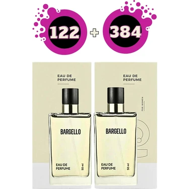 Bargello 384 Edp Floral 50 ml + 122 Edp Oriental 50 ml Kadın Parfüm