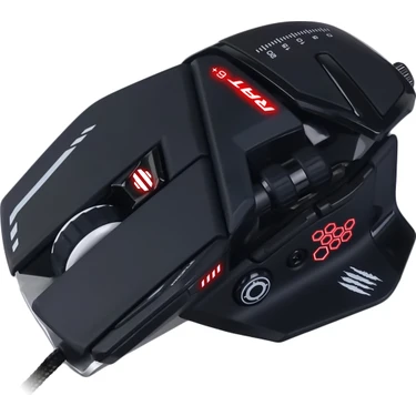 Mad Catz Theauthnticr.a.t 6 Gaming Mouse - Siyah Fiyatı