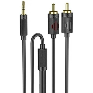 Polham Hc Series 1.5 Metre 3.5mm Jack To Rca Stereo Ses Sistemi Kablosu, Amfi, Hoparlör, Tv Ses