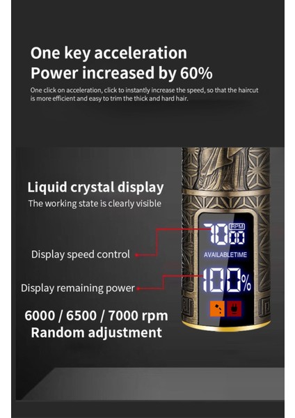 T9 Vıntage Dijital LCD Ektan T Bıçak Tıraş Makinesi Epilasyon Öncesi Vüvut Sakal Ense Çizim fırsatları
