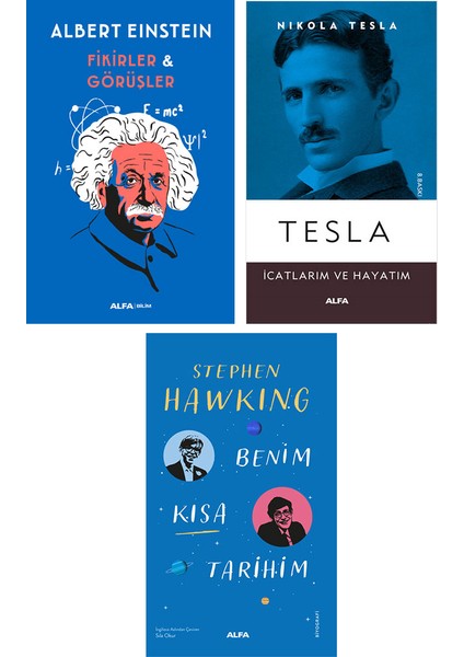 Fikirler ve Görüşler - Tesla - Benim Kısa Tarihim - 3 Kitap