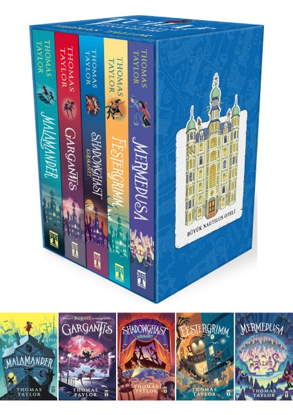 Malamander Serisi 5 Kitap Set - Thomas Taylor