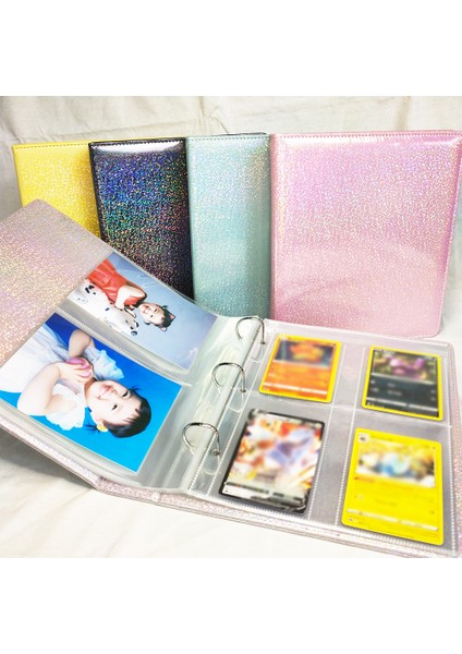 20 Adet 4 Cep 3in A5 3 Halka A5 Gevşek Yaprak Fotoğraf Albümü 3 Halka Bağlayıcı Fotoğraflı Sayfa Cep Koruyucuları Kart Kollu Polaroid 4 × 6 10 × 15 Instax Mini (Yurt Dışından) fiyatları