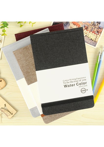 Kırmızı A5 Sketchbook Suluboya Defter Boyama Sert Kapak Seyahat Cuaderno Çizim Not Defteri Libreta Kırtasiye Not Defteri Planlayıcısı (Yurt Dışından) fiyatları