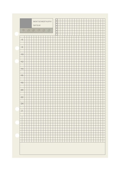 Günlük Plan A7 45 Parça A5 A6 A7 6 Halkalı Gevşek Yaprak Defter Yedek Cilt Iç Sayfa Bütçe Haftalık Aylık Yapılacaklar Çizgisi Nokta Izgara Kağıt Kırtasiye (Yurt Dışından)