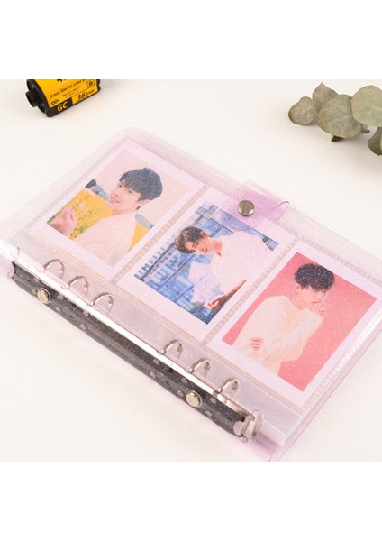 17.5X19.5CM Fotoğraf Çerçevesi Şeffaf Gevşek Yaprak Bağlayıcı Defter Iç Çekirdek Kapak Not Defteri Planlayıcısı Ofis Kırtasiye Malzemeleri (Yurt Dışından) indirimleri