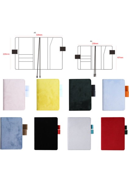 Kırmızı Çizgi A6 Fromthenon Defterler ve Dergiler Kapak A5A6 Hobo Planner Kitap Kapakları Kumaş Sanat Kabuk Korumak Öğrenci Günlüğü Okul Kırtasiye (Yurt Dışından) fiyatları
