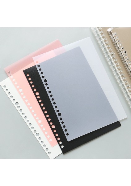 2 Adet A5 A5/b5 20/26 Delik Bağlayıcı Daire Pp Mat Defter Spiral Bağlayıcı Dizin Ayırıcı Sayfa Bölücüler Günlüğü Kitap Etiket Kırtasiye (Yurt Dışından) fiyatları