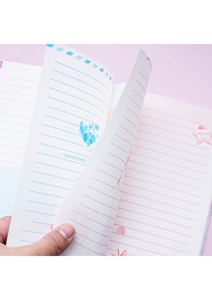1 Adet A5 Gizli Günlüğü Kilitli Defter Kawaii Günlüğü Kitap Günlük Kaydı Dizüstü (Yurt Dışından)