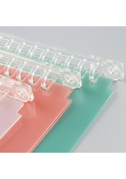 B5 Kapak Şeffaf A5/b5 20/26 Delik Not Defteri Gevşek Yaprak Kapak Plastik Doldurulabilir Dizüstü Sayfalama Ayırıcı Dosya Klasörü Halka Bağlayıcı Kırtasiye Aracı (Yurt Dışından) fiyatları