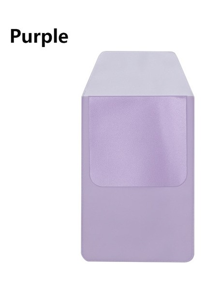 Mor (1 Adet) 1 Adet Yeni Renkli Pvc Cep Koruyucu Sızdırmaz Kalem Çantası Doktorlar Hemşireler Çantası Kalem Sızıntıları Ofis Hastane Malzemeleri (Yurt Dışından)