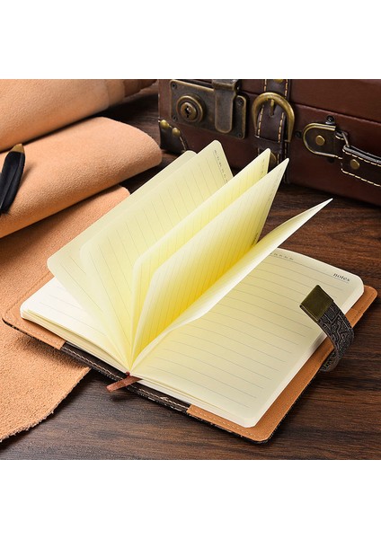 Kod Kilidi ile A5 A5A6 Kilit ile Kod Kitabı Günlüğü Kitap Avrupa Tarzı Retro Dizüstü Basit Kalınlaştırılmış El Hesap Defteri Not Defteri Gündem Planlayıcısı (Yurt Dışından)