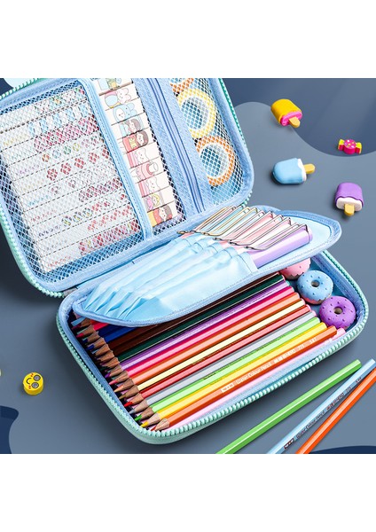 L Kawaii Unicorn Kalem Kutusu Sevimli Kedi Kalem Kutusu Estuche Estojo Escolar Papeleria Piornik Kırtasiye Licorne Etui Trousse Ecole (Yurt Dışından)