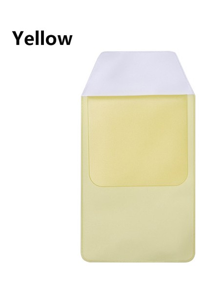 3 Adet-Sarı 1/3 Adet 15.6x8.5 cm Kalem Sızıntıları Hastane Ofis Malzemeleri Cep Koruyucu Sızdırmaz Pvc Kalem Kılıfı Çanta Doktorlar Hemşireler (Yurt Dışından)