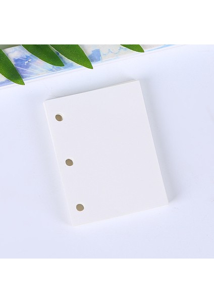 2X50 Sayfa Boş Mini 3 Halka Bağlayıcı Günlüğü El Kitabı Kore Kırtasiye Defter ve Dergisi Scrapbooking Okul Malzemeleri (Yurt Dışından)
