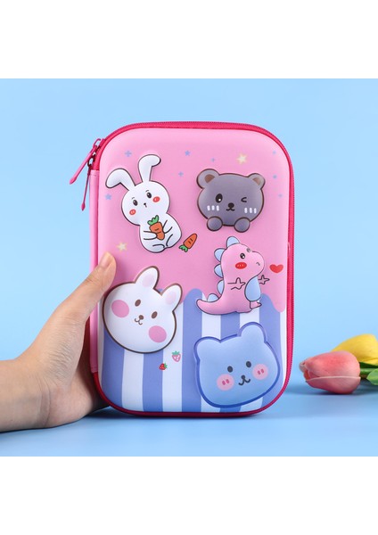 Okul Malzemeleri Kalem Kutusu Unicorn Kore Kırtasiye 3D Kalem Kutusu Büyük Kapasiteli Kalem Kutusu Kalemlik Estuche Escolar Okul Malzemeleri Kalem Kutusu (Yurt Dışından)