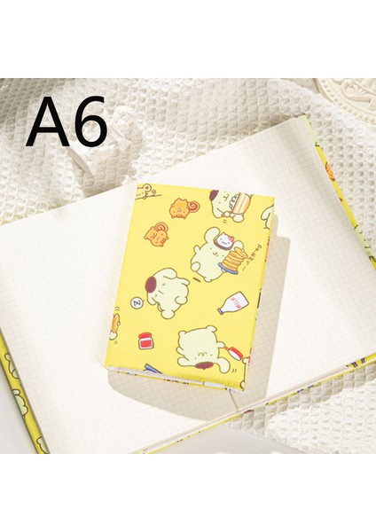 A6 Yiluxiangbei Sadece Kapak Fromthenon Ho-Bo Planner Için Japon Kumaş Dizüstü Kapak A5A6 Sevimli Günlüğü Dolum Kitap Koruyucu Kabuk Okul Kırtasiye (Yurt Dışından)