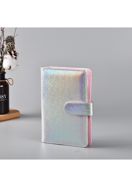 Glitter A5 2023 Macaron Glitter Lazer A5 A6 Dıy Bağlayıcı Defter Kapağı Günlüğü Gündem Planlayıcısı Kağıt Kapak Okul Kırtasiye (Yurt Dışından)