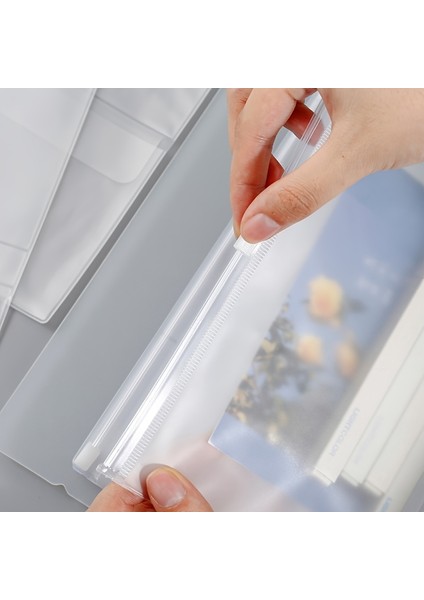 A7 60PCS 30-60-120PCS Bütçe Nakit Zarflar - 6 Telli Dosya Için Mükemmel A5, A6 A7 - Gevşek Yapraklı Defter Pvc Fermuarlı Çanta Fatura Çantası (Yurt Dışından)