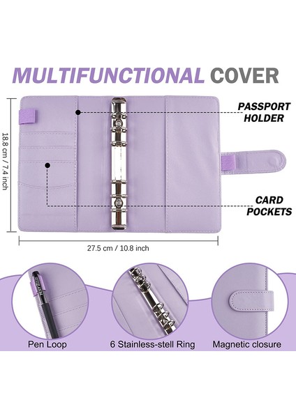 Siyah 27 Adet Pu Degrade Bütçe Bağlayıcı Planlayıcısı Cepler Macaron Nakit Zarflar Sistemi Dizüstü Para Bütçe Tasarrufu Fatura Organizatör (Yurt Dışından) fırsatları