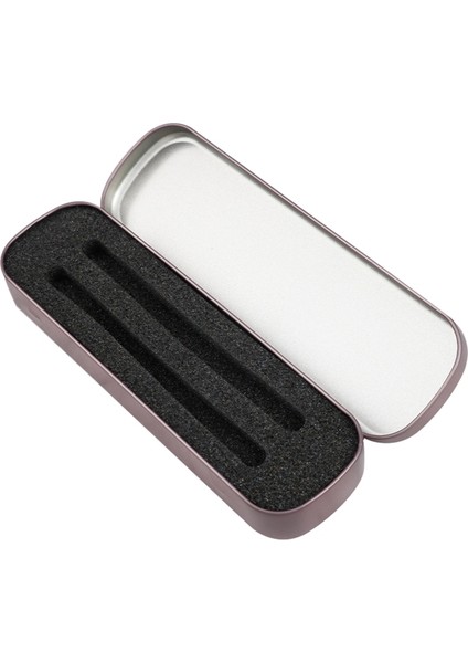 Mor Mini Metal Kalem Kutusu Dahili Sünger Yastık Metal Dolma Kalem Kutusu Kadın Erkek Için 85DD (Yurt Dışından)