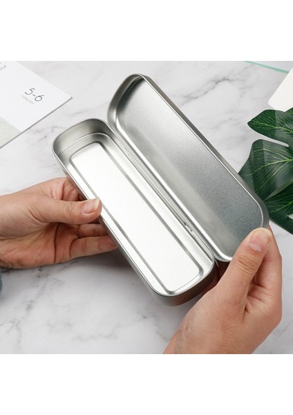 Mor Mini Metal Kalem Kutusu Dahili Sünger Yastık Metal Dolma Kalem Kutusu Kadın Erkek Için 85DD (Yurt Dışından) fırsatları