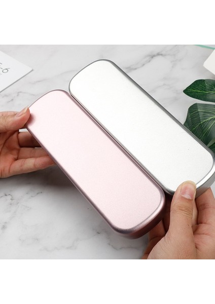 Mor Mini Metal Kalem Kutusu Dahili Sünger Yastık Metal Dolma Kalem Kutusu Kadın Erkek Için 85DD (Yurt Dışından) indirimleri