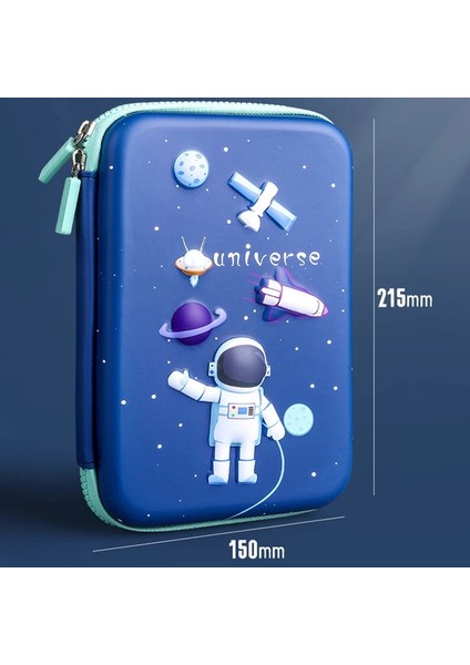 Stil 1 Kalem Kutusu Siyah Astronot Kalem Kutusu Estuches Escolares Kırtasiye Sevimli Kalemlik Astuccio Unicorn Trousse Scolaire Kalem Kutusu (Yurt Dışından) fırsatları