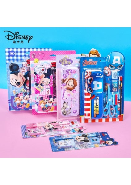 Mickey ve Minne Disney Kırtasiye Seti Hediye Kutusu Kalem Kutusu Lementary Öğrenci Öğrenme Hediye Erkek Kız Kalemtıraş Başlangıç Okul Malzemeleri (Yurt Dışından) fırsatları