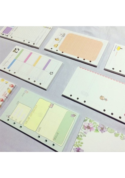Yarı Saydam A5 2023 A5 A6 Gevşek Yaprak Defter Dolum Spiral Ciltleyici Iç Sayfa Haftalık Aylık Yapılacaklar Çizgi Izgarası Içinde Kağıt Kırtasiye (Yurt Dışından) fiyatları