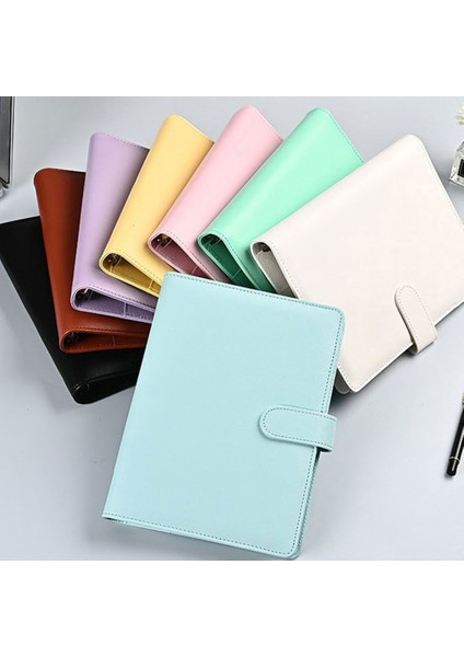 Iç Nokta 90 Adet A5 A5 A6 Not Defteri Yaratıcı Macaron Lazer Renkli El Kitabı 6 Telli Defter Kapağı Gündem Organizatör Dergisi Kawaii Kırtasiye (Yurt Dışından)