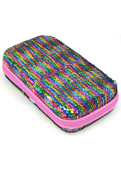 Gökkuşağı Payet Kalem Kutusu Estuche Escolar Estojo Escola Trousse Scolaire Stylo Kalemlik Kalem Kutusu Kalem Kutusu Kutusu Okul Kawaii (Yurt Dışından)