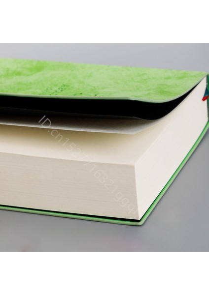 A5 Yeşil Çizgi Süper Kalın Boş Kitap, 80GSM, 320 Sayfa Deri Eskiz Defteri A5 Günlük Defter Günlük Iş Ofis Çalışması Not Defteri Kırtasiye Hediye (Yurt Dışından) modelleri